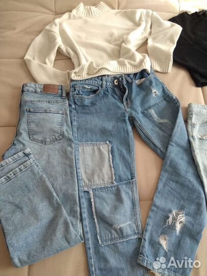 Пакет фирменных вещей на девочку от 150-152 см
