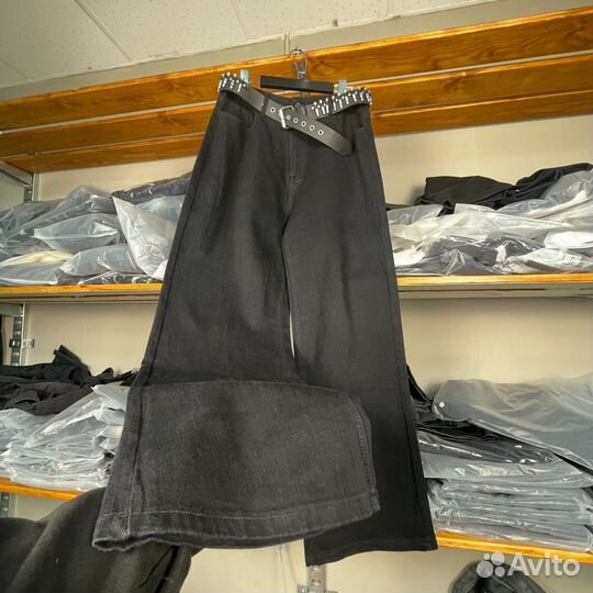 Джинсы широкие type Nofaithstudios Jaded