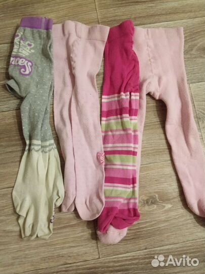 Колготки для девочки 4шт за всё