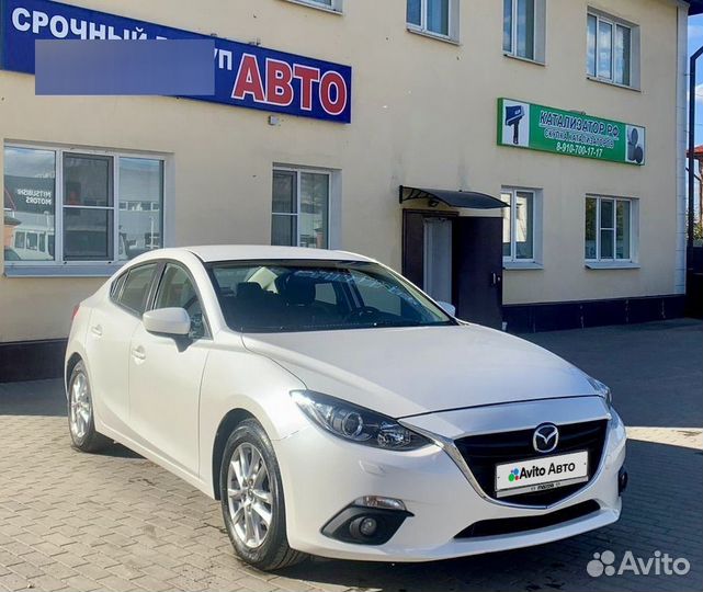 Mazda 3 1.6 AT, 2015, 142 072 км