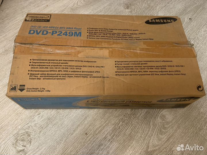 Dvd плеер Samsung DVD-P249M