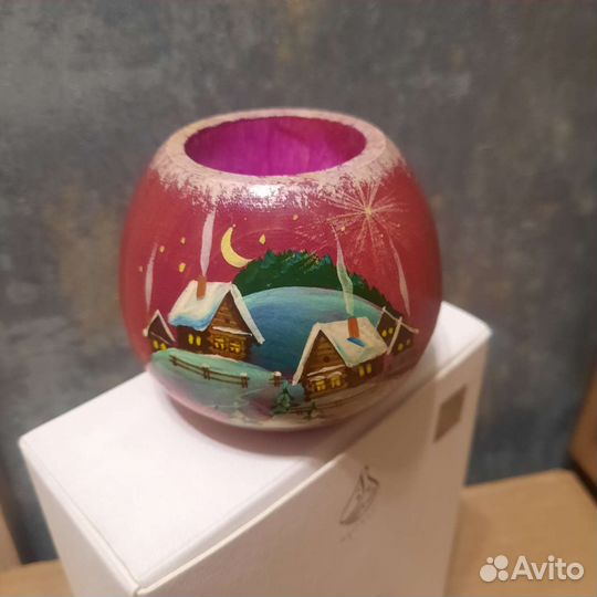 Новогодний подсвечник