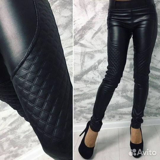 Кожаные брюки amisu