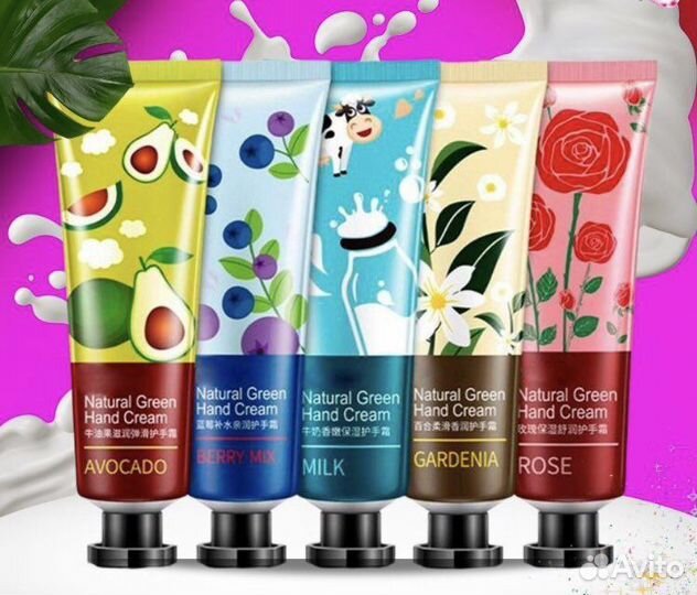 Корейский Крем для рук набор 5в1