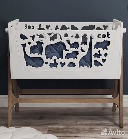 Приставная кроватка Cot factory + текстиль