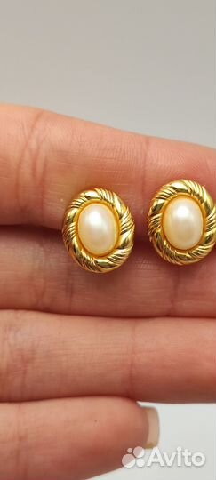 Клипсы винтажные №28 036 Размер на фото и состояни