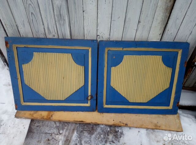 Буфет дверцы старина