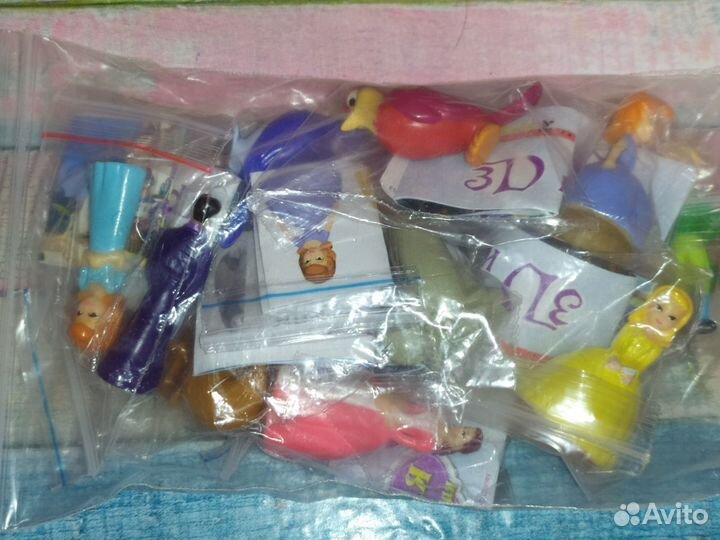 Фигурки из шок. яиц Заини, Дисней, Некиндер