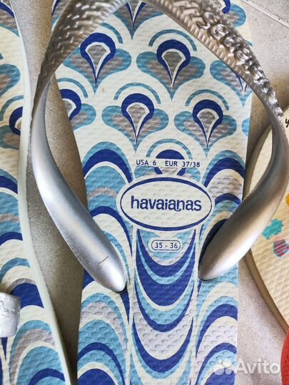 Сланцы Havaianas новые и в идеале. Оригинал