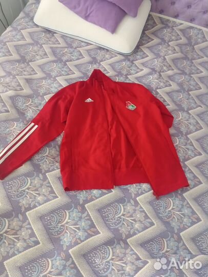 Ветровка adidas на замке FC lokomotiv