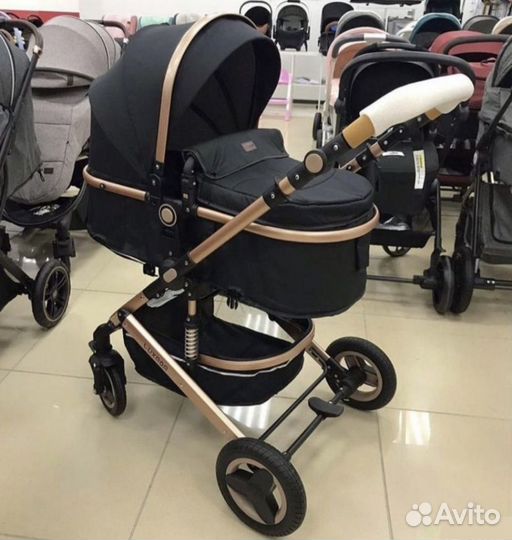 Новая коляска 2 в 1 Luxmom