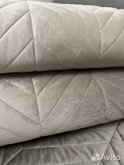 Покрывало велюр, евро