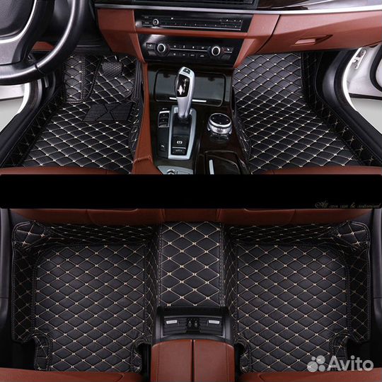 Ковры из экокожи в салон 3Д 5Д