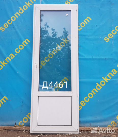 Дверь пластиковая Б/У 2080(в)х740(ш)