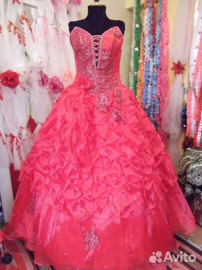 Платья бальные прокат разм. 40-58