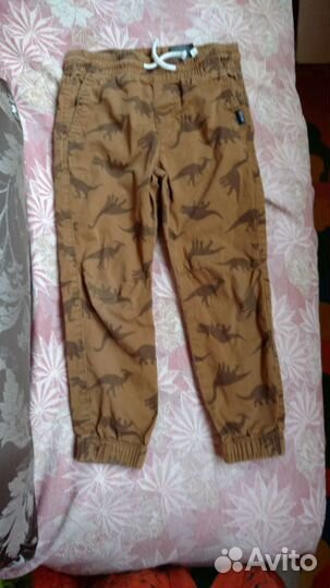 Брюки из хлопка 104 92 h& m 74