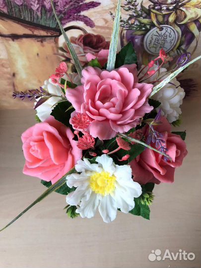 Букет из мыла