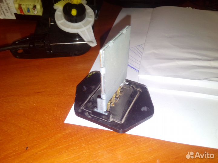 Резистор отопителя 15вт хендай солярис