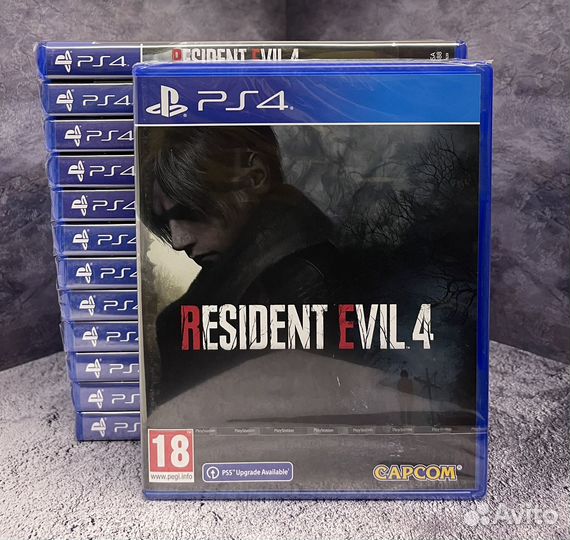 Resident Evil 4 Remake на PS4 Новый диск