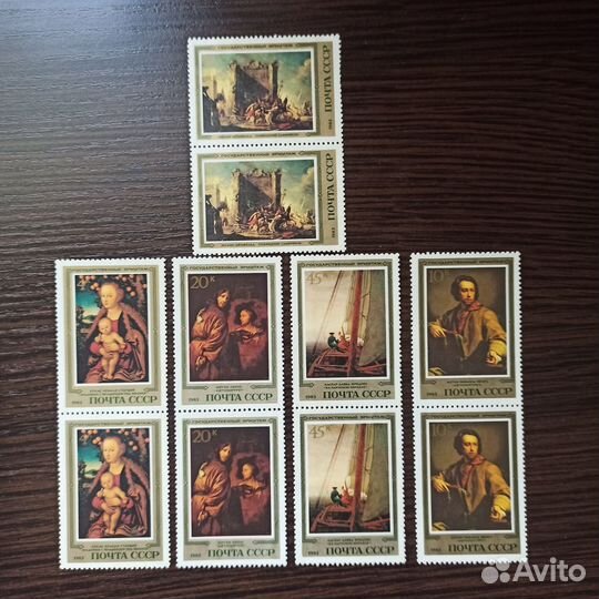 Искусство Третьяковская галерея марки