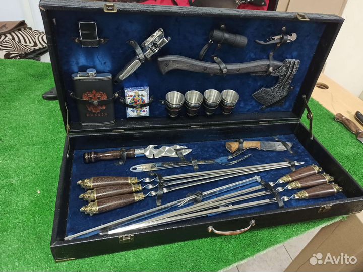 Шашлычный набор в кейсе (колчане)