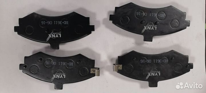 Тормозные колодки на hyundai elantra/ matrix