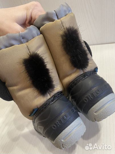 Сапоги зимние детские 23 ortotex
