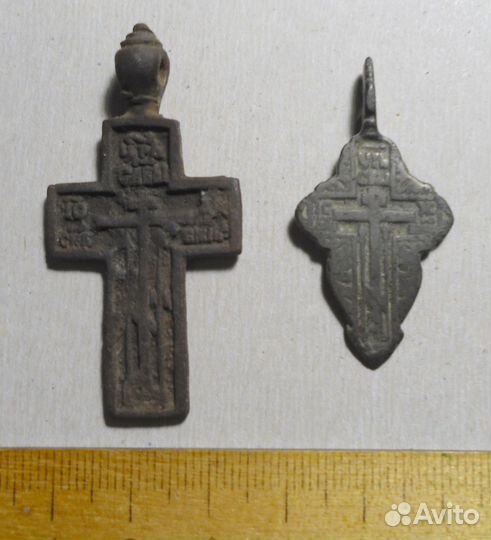 Нательный крестик старовера б/у