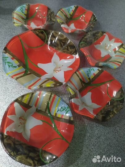 Салатницы стекло