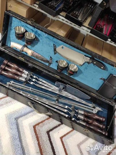 Шашлычный подарочный набор