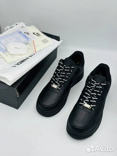 Кроссовки Nike Air Force 1 box x Supreme