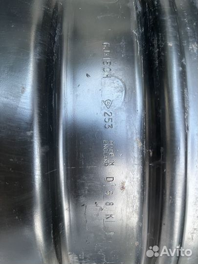 Штампованные диски r15 4 шт