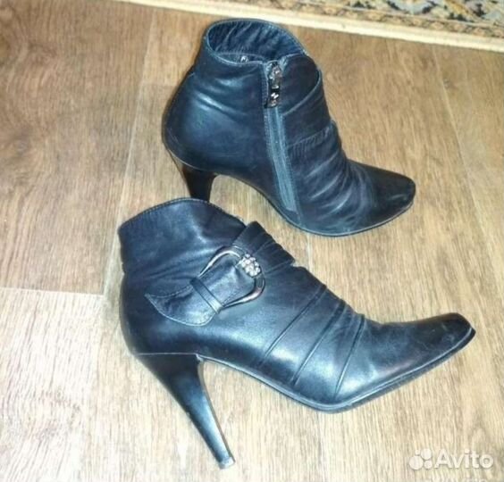 Ботильоны женские 37 размер натуральная кожа
