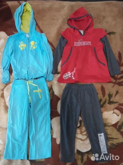 Продам 2 пакета вещей для девочки 3-4 года