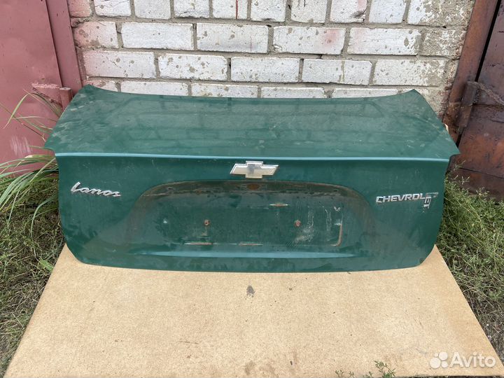 Крышка багажника на chevrolet lanos