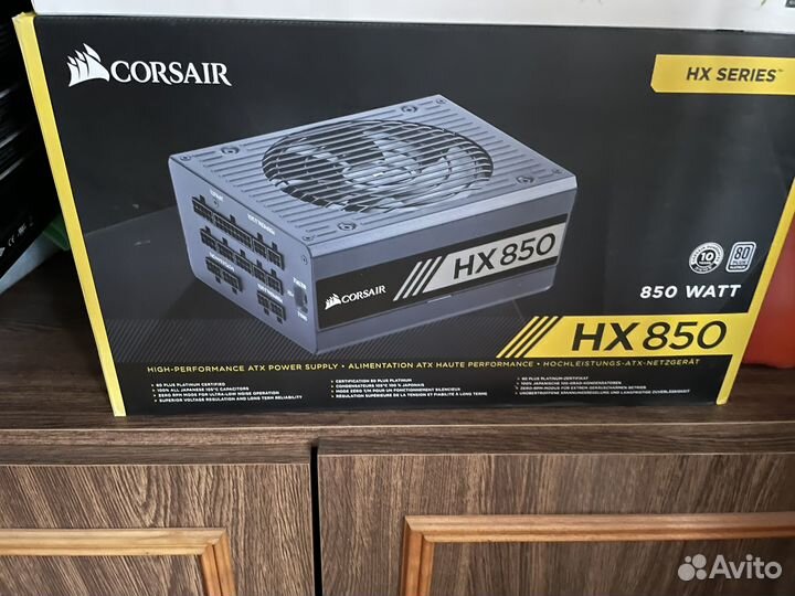 Блок питания от производителя corsair на 850