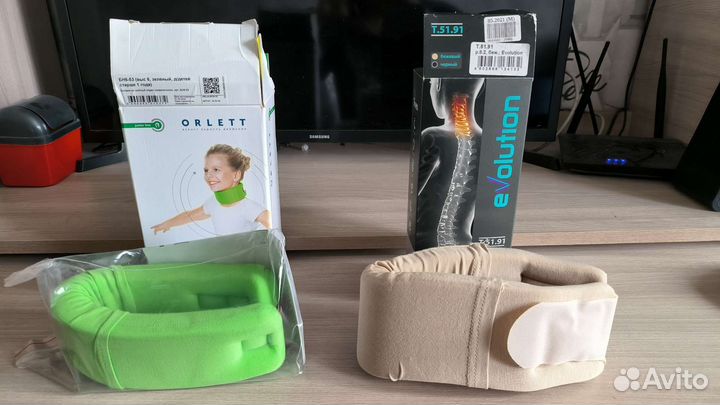 Бандаж на шейный отдел детский