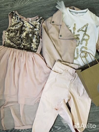 Комплект для девочки 128-134