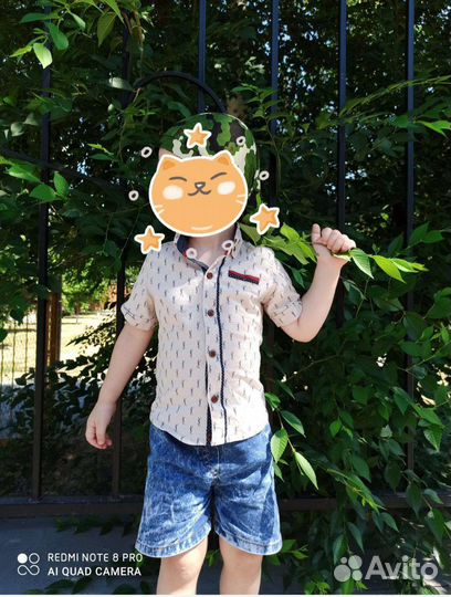 Рубашка+шорты