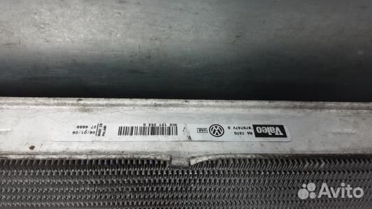 Радиатор системы охлаждения volkswagen passat B6