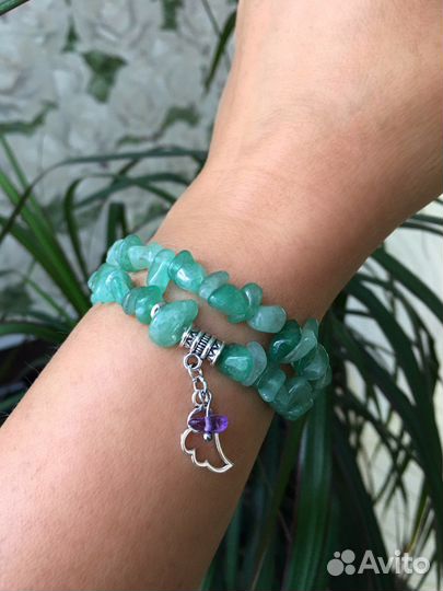 Браслеты натуральные камни