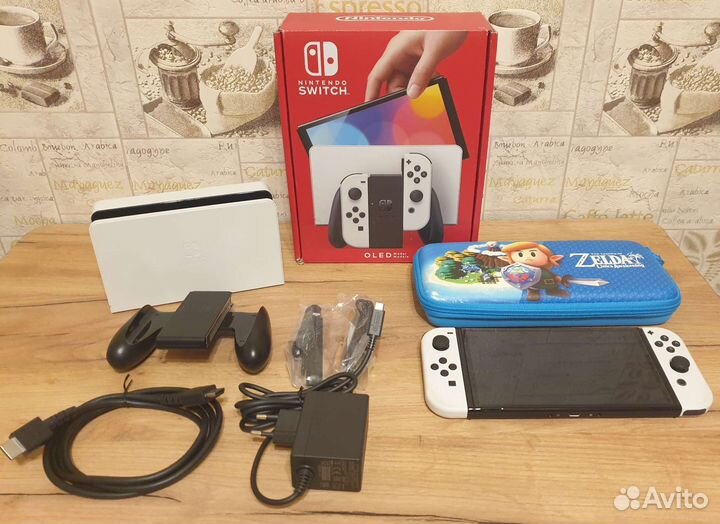 Nintendo Switch Oled 64 гб / как новая