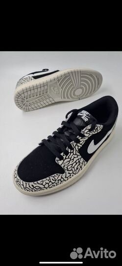 Nike Air Jordan 1 Retro Low Black Cement