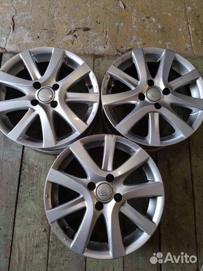 Литые диски r15 на kia rio и hyundai solaris бу
