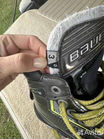 Коньки вратарские bauer elite 3D