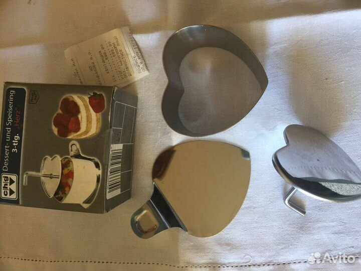 Форма для салата и десерта нерж