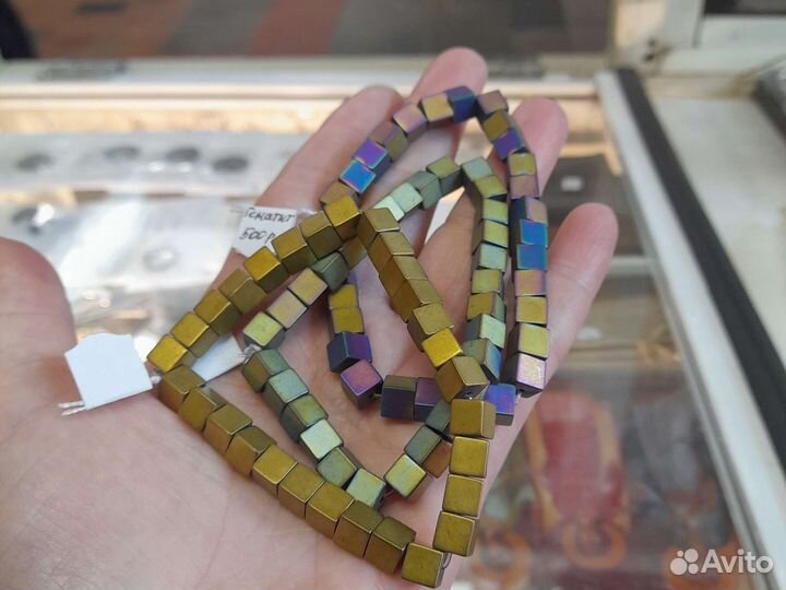 Гематит. Браслеты. Минералы