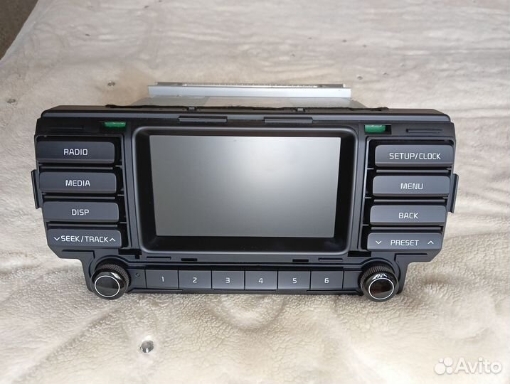 Магнитола на kia rio 4