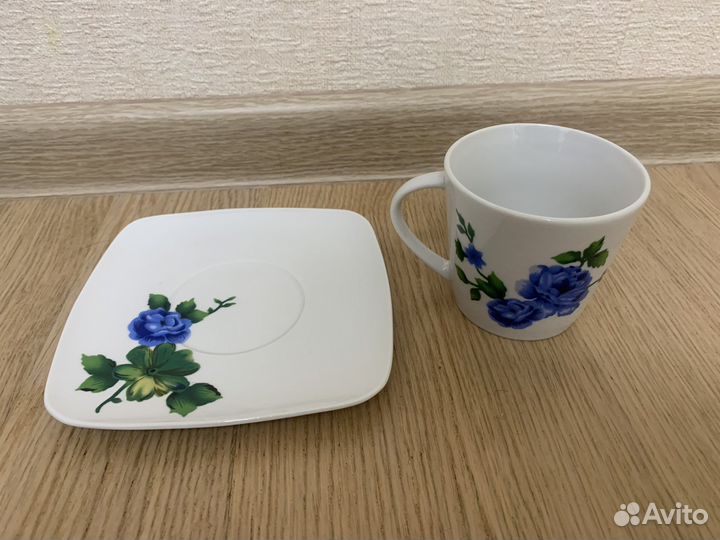 Чайная пара фарфор liberhaus новая