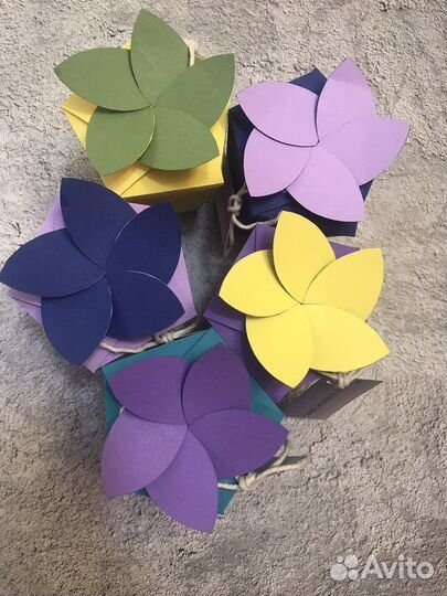 Коробочки бонбоньерки ручная работа